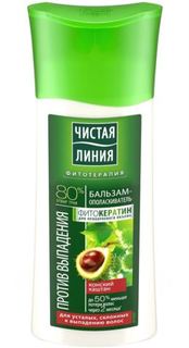 Средства по уходу за волосами Бальзам-ополаскиватель Чистая Линия Против выпадения волос Конский каштан 230 мл