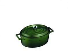 Кастрюли и ковши Кастрюля овальная Lava Green 4.8 л