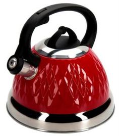 Чайники, кофейники, турки Чайник Regent Inox Promo 2.3 л (красный)