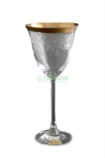 Посуда для напитков Набор бокалов Rona Цветочный занавес для вина 190 мл 6 шт