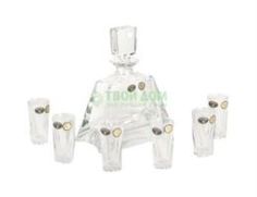 Посуда для напитков Набор для ликера Crystalite Bohemia Штоф 700 мл и 6 рюмок 50 мл (990/99999/9/00000/488-709)