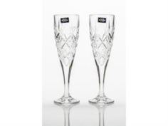 Посуда для напитков Набор фужеров для шампанского Crystal Bohemia Эльза Сириус (1KD08/0/99006/180Х2)