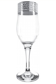 Посуда для напитков Набор бокалов для шампанского Гусь-хрустальный махараджа SE61-160