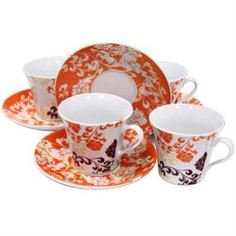 Чайные пары и сервизы Набор чайный Вьюнок 8 предметов Fancy Fair (B65-228A)