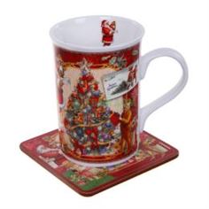 Чайные пары и сервизы Набор чайный Mister Christmas BR-M11-N