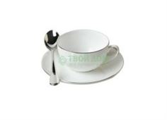 Чайные пары и сервизы Набор посуды Топ арт студио Шер Набор чайный для завтрака 4 предмета, белый (LD1378-TA)