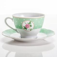 Чайные пары и сервизы Чайная пара Porcelaine Czech Gh Mix&Match (FS G334 S250Х1)