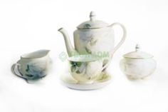 Чайные пары и сервизы Набор чайный Bristol "Белые розы" 15 предметов на 6 персон (BS11832-R-CTSAL)