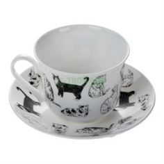 Чайные пары и сервизы Набор чайный Roy kirkham Пара чайная для завт выставка кошек 500мл (XCOUNTL1100)