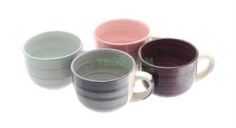 Чайные пары и сервизы Набор из 4 бульонных чашек 500 мл -керам (CS-9257.500) Fissman