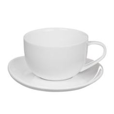Чайные пары и сервизы Пара чайная чашка + блюдце 350 мл Tudor TU9999-4