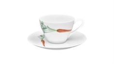 Чайные пары и сервизы Чашка с блюдцем Noritake Овощной букет Морковка (NOR1620-Q012WA17-1)