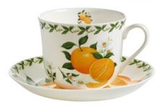 Чайные пары и сервизы Чашка с блюдцем Maxwell & williams апельсин MW637-PB8110