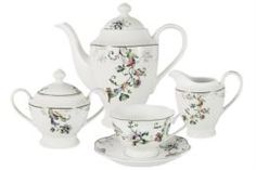 Чайные пары и сервизы Чайный сервиз 15 предметов Primavera Йорк AL-NGD15-302-PW