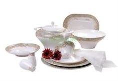 Сервизы и наборы посуды Сервиз столовый Top Art Studio Фонтенбло бирюзовый 30 предметов 6 персон