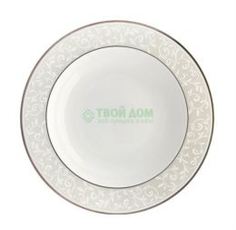 Столовая посуда Тарелка суповая LENOX Чистый опал 23 см