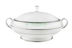 Столовая посуда Блюдо для горячего LENOX Чистый опал с крышкой 1,9 л