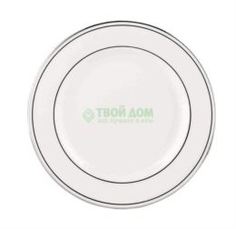 Столовая посуда Тарелка закусочная LENOX Платиновый кант 20,5 см