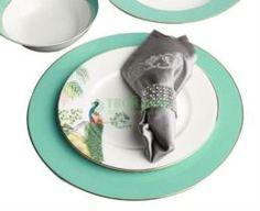 Сервизы и наборы посуды Сервиз Top Art Studio Павана блу 24 предмета 6 персон