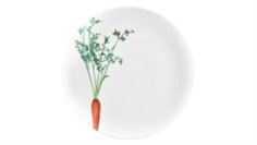 Столовая посуда Тарелка закусочная Noritake Овощной букет Морковка 24 см