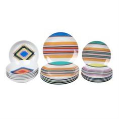 Сервизы и наборы посуды Набор тарелок Excelsa Orizzonti 18 предметов 6 персон