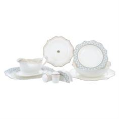 Сервизы и наборы посуды Сервиз столовый Macbeth bone porcelain Missuri 27 предметов 6 персон