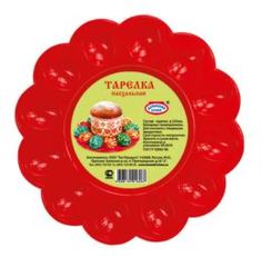 Столовая посуда Тарелка пасхальная Домашняя Кухня для яиц и кулича 23,5 см