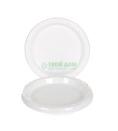 Одноразовая посуда Набор тарелок одноразовых Paclan 17 см 12 шт White