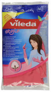 Перчатки хозяйственные Хозяйственные перчатки Vileda Стайл М