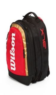 Рюкзаки и чемоданы Рюкзак Wilson красно-белый средний (WRZ804500) 47x35x25см