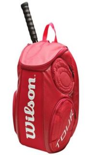 Рюкзаки и чемоданы Рюкзак Wilson красно-белый большой (Z843396) 50x33x26 см