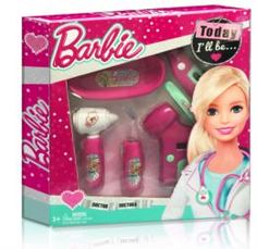 Набор игровой для девочек Игровой набор юного доктора Barbie компактный Corpa