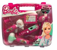 Набор игровой для девочек Игровой набор юного доктора Barbie в чемодане Corpa