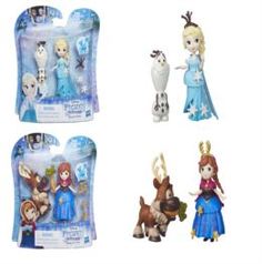 Куклы Игровой набор Hasbro Disney Princess маленькие куклы Холодное сердце с другом в ассортименте