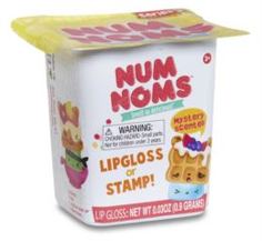 Набор игровой для девочек Блеск для губ / штамп с ароматом в ассортименте Num Noms