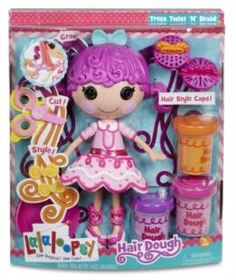 Набор игровой для девочек Игрушка кукла Lalaloopsy c волосами из теста