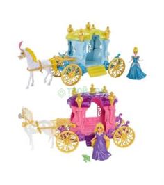 Куклы Кукла Disney Princess С каретой и лошадью (CJP94/CJP95)