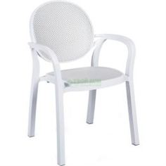 Кресла и стулья Стул Nardi Gemma белый декор trama (4024000121)