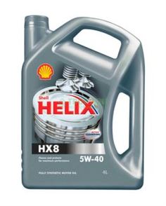 Прочее Моторное масло Shell Синтетика helix hx8 5w40 4л (2/314-457)