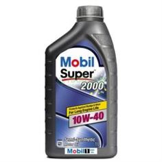 Прочее Моторное масло Mobil super 2000 x1 10w40 1л (MOBS-10W40-1L/314-790)