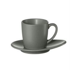 Чайные пары и сервизы Чашка с блюдцем для эспрессо 60 мл Asa selection cuba