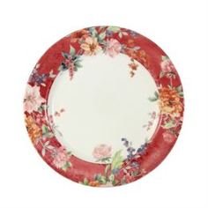 Столовая посуда Тарелка обеденная Claytan Цветы 26 см