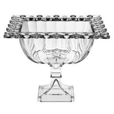 Столовая посуда Салатник на ножке Bohemia Pierced 29.5 см