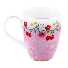 Чашки и кружки Кружка большая Pip studio cherry pink 350мл