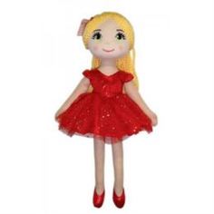 Куклы Кукла Abtoys балерина в красной пачке 40 см