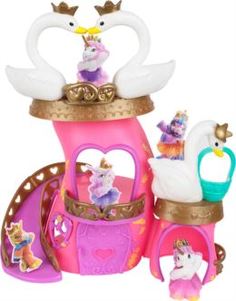 Набор игровой для девочек Игровой набор Dracco Filly Ballerina Лебединый замок