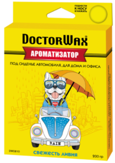 Прочее Ароматизатор воздуха под сиденье свежесть ливня Doctor wax
