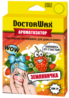 Прочее Ароматизатор воздуха под сиденье земляника Doctor wax