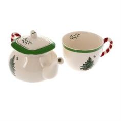 Чайные пары и сервизы Набор чайный 450мл эгоист рождественская ель Spode