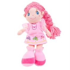 Куклы Кукла с косой и розовом платье ABtoys 20 см